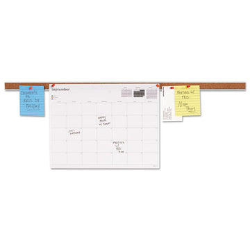 Universal® Cork Bulletin Bar, Brown, 24 X 1 freeshipping - TVN Wholesale